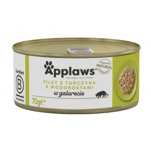 APPLAWS Cat Tuńczyk z wodorostami w galaretce