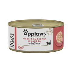 APPLAWS Cat Pierś z kurczaka z kaczką