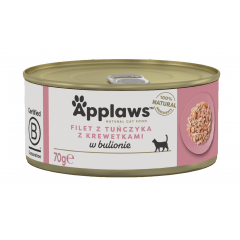 APPLAWS Cat Filet z tuńczyka z krewetkami (puszka)