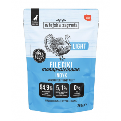 WIEJSKA ZAGRODA Fileciki Indyk Light 280g