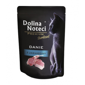DOLINA NOTECI Premium STERILISED - Danie z jagnięciny dla kota 85g (saszetka)