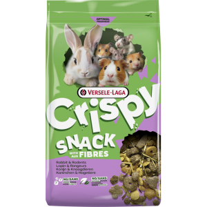 VERSELE-LAGA Crispy Snack with Fibres - granulat warzywny - karma uzupełniająca dla gryzoni 550g