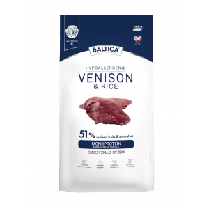 BALTICA NUTRACEUTIC Hypoallergenic Venison and Rice M