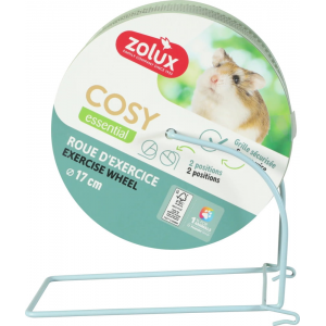ZOLUX Kołowrotek dla chomika metalowy z podstawą Cosy 17cm