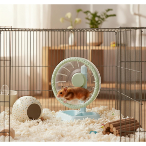 ZOLUX Kołowrotek dla chomika plastikowy z podstawą cichy Cosy 19,5cm