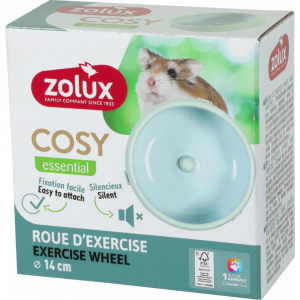 ZOLUX Cichy kołowrotek dla chomika plastikowy Cosy 14cm