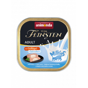 ANIMONDA Cat Vom Feinsten Adult Milkies - Drób i krem