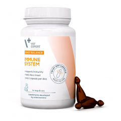 VETEXPERT Immune System 50 kapsułek Twist Off