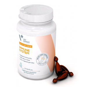 VETEXPERT Immune System 50 kapsułek Twist Off
