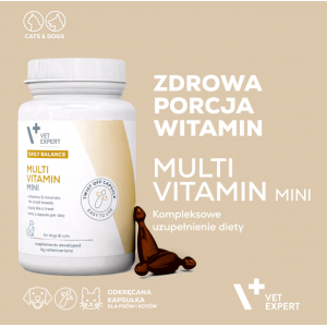 VETEXPERT Multivitamin Mini 50 kapsułek Twist Off