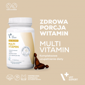 VETEXPERT Multivitamin 50 kapsułek Twist Off