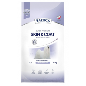 BALTICA Breeding Expert Skin and Coat White Show Dog XS/S 9kg