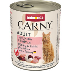 ANIMONDA KOT Carny Adult - Indyk kurczak krewetki 800g