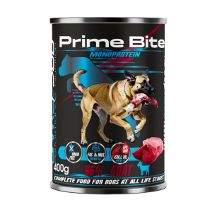 GAME DOG Prime Bite Goat 400g (puszka)
