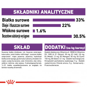 ROYAL CANIN Sensible 33 karma sucha dla kotów dorosłych, o wrażliwym układzie pokarmowym