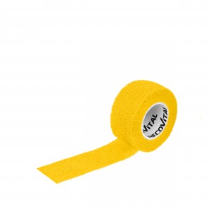 Bandaż kohezyjny 2,5 cm x 4,5m żółty