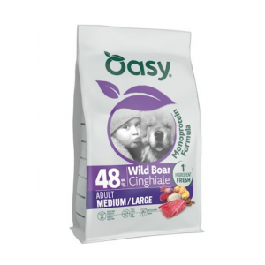 OASY Monoprotein Adult M/L Dzik 10kg