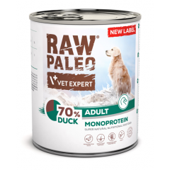 RAW PALEO Adult Duck Monoprotein 800g