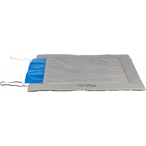 TRIXIE Samoa Classic koc podróżny z matą chłodzącą niebieski / szary 120 x 80 cm