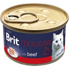 BRIT PREMIUM Cat Can with Beef 85g