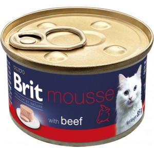 BRIT PREMIUM Cat Can with Beef 85g