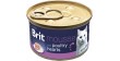 BRIT PREMIUM Cat Can with Poultry Heart 85g