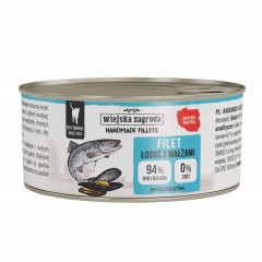 WIEJSKA ZAGRODA Handmade fillets Łosoś z małżami (dorosły) 70g