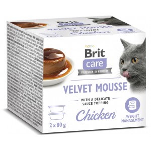 BRIT CARE Cat Velvet Mousse Chicken 2x80g