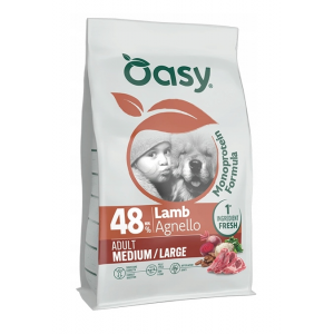 OASY Monoprotein Adult M/L - Jagnię 2kg