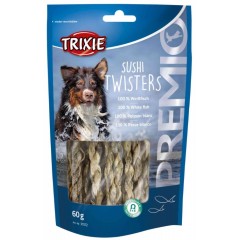 TRIXIE Przysmaki Snacki Premio Sushi Twisters z rybą 60g