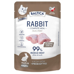 BALTICA NUTRACEUTIC Kot dorosły Kurczak z królikiem - saszetka 100g