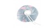 BARRY KING Kołnierz ochronny bawełniany Flamingi 10-18cm XS