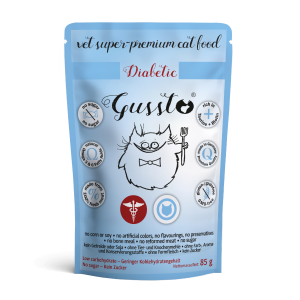 GUSSTO Cat Vet - Diabetic 85g (saszetka)