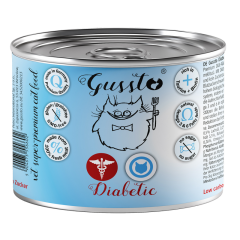 GUSSTO Cat Vet - Diabetic 200g (puszka)