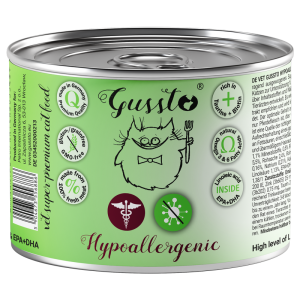 GUSSTO Cat Vet - Hypoallergenic 200g (puszka)