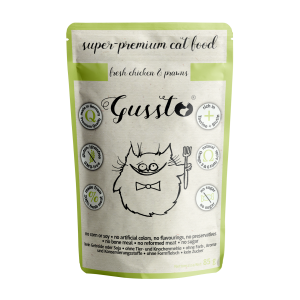 GUSSTO Cat - Fresh Chicken and Prawns 85g (saszetka)