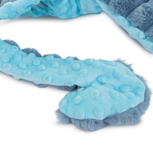 BARRY KING Zabawka pluszowa dla psa Ośmiornica, z piszczałką, szeleszczący papier w mackach, ok 66 cm