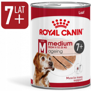 ROYAL CANIN Medium Ageing 7+ Mokra Karma Pasztet dla psów ras średnich 410g