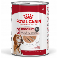 ROYAL CANIN Medium Ageing 7+ Mokra Karma Pasztet dla psów ras średnich 410g