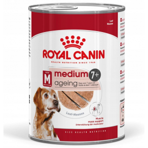 ROYAL CANIN Medium Ageing 7+ Mokra Karma Pasztet dla psów ras średnich 410g