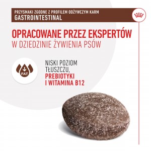 ROYAL CANIN Dog Gastrointestinal Treats przysmak dla psów dorosłych, kompatybilny z profilem odżywczym karmy Gastrointestinal