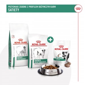 ROYAL CANIN Dog Satiety Treats przysmak dla psów dorosłych, kompatybilny z profilem odżywczym karmy Satiety